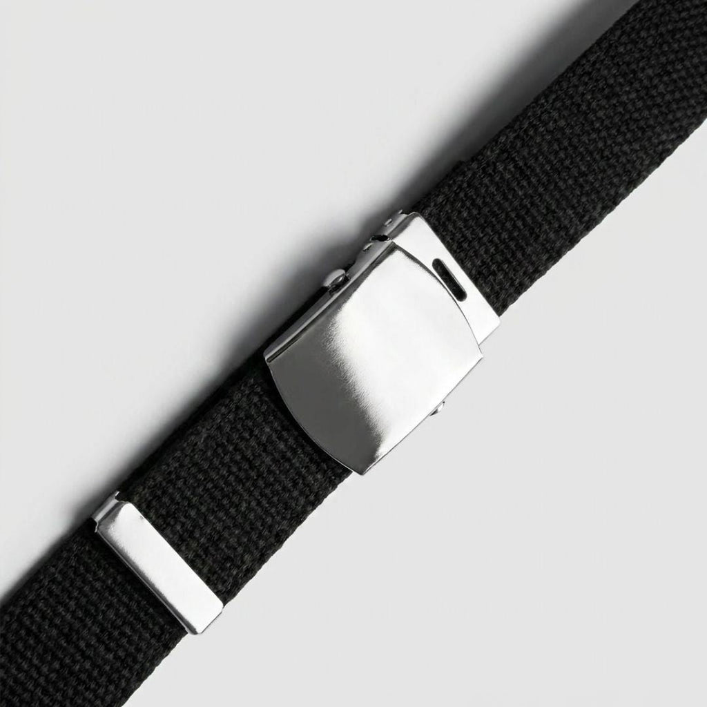 Old School Canvas Web Belt